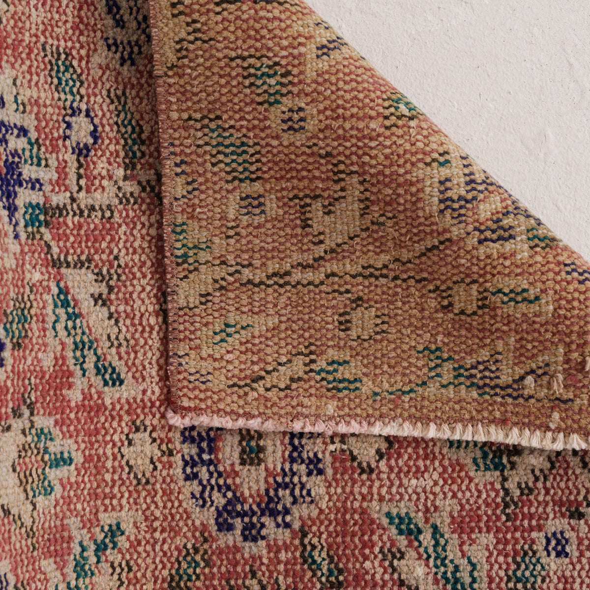 Geometric 5x8 Red Rug