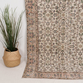 5x8 Beige Turkish Rug