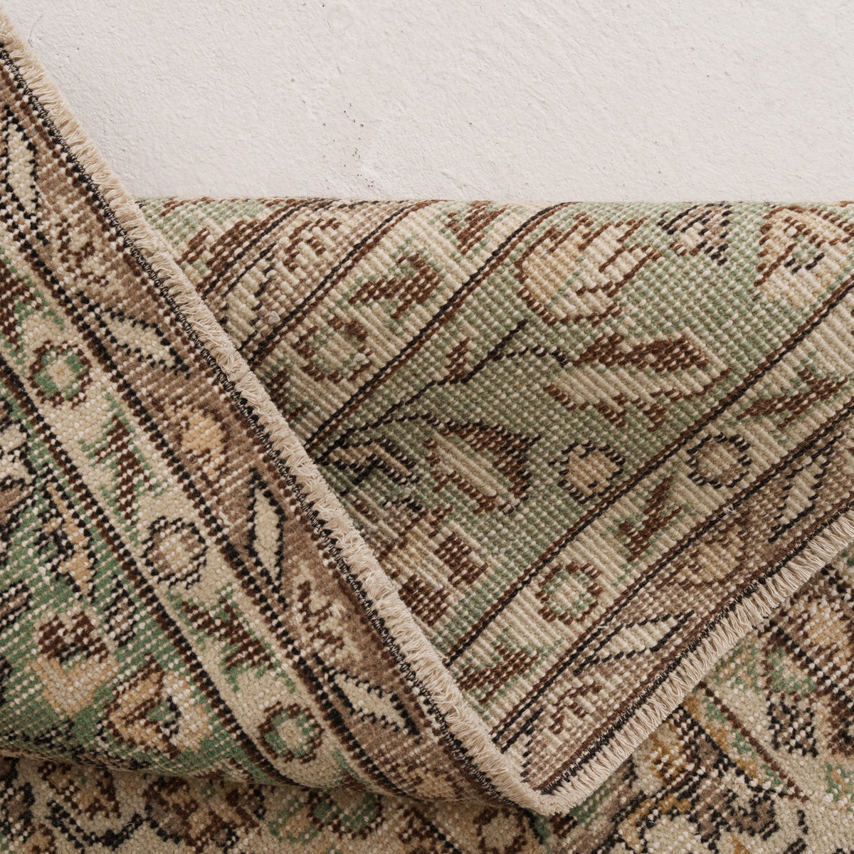 Medium Green Antique Rug