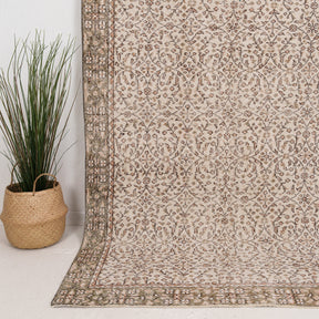 5x9 Beige Turkish Rug