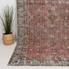 Large Blue Antique Rug