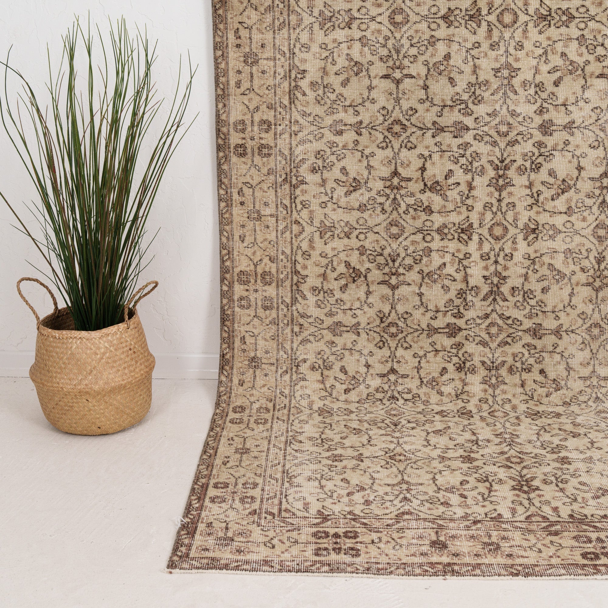 Medium Brown Antique Rug