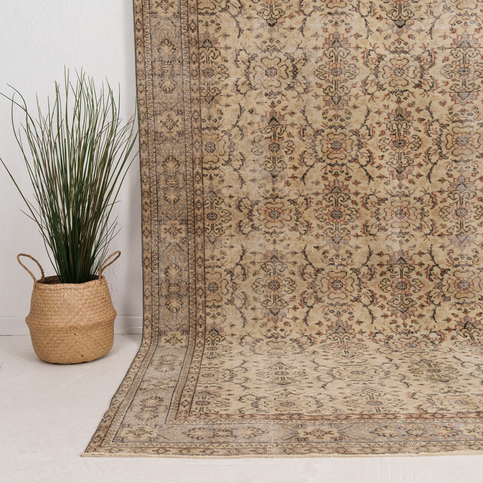 Large Purple Antique Rug