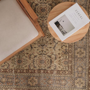 7x10 Green Turkish Rug