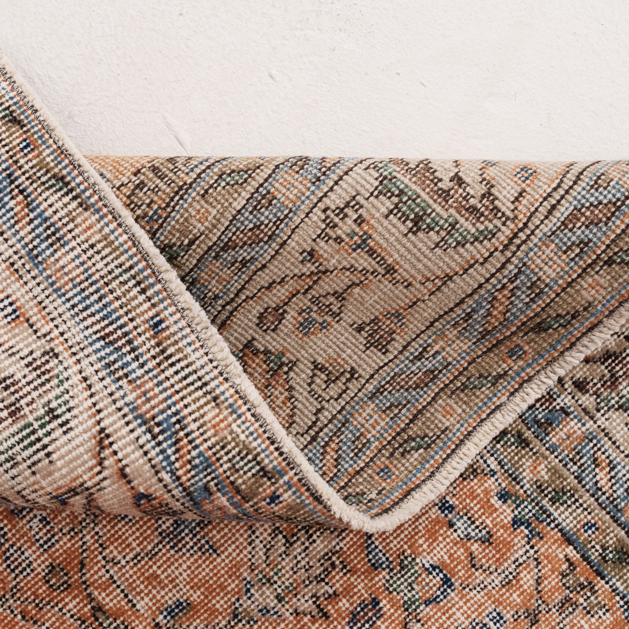 Geometric 6x10 Orange Rug
