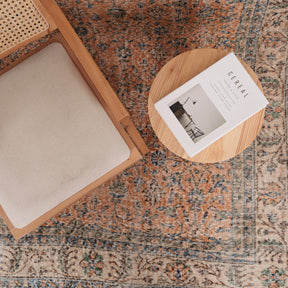 6x10 Orange Turkish Rug