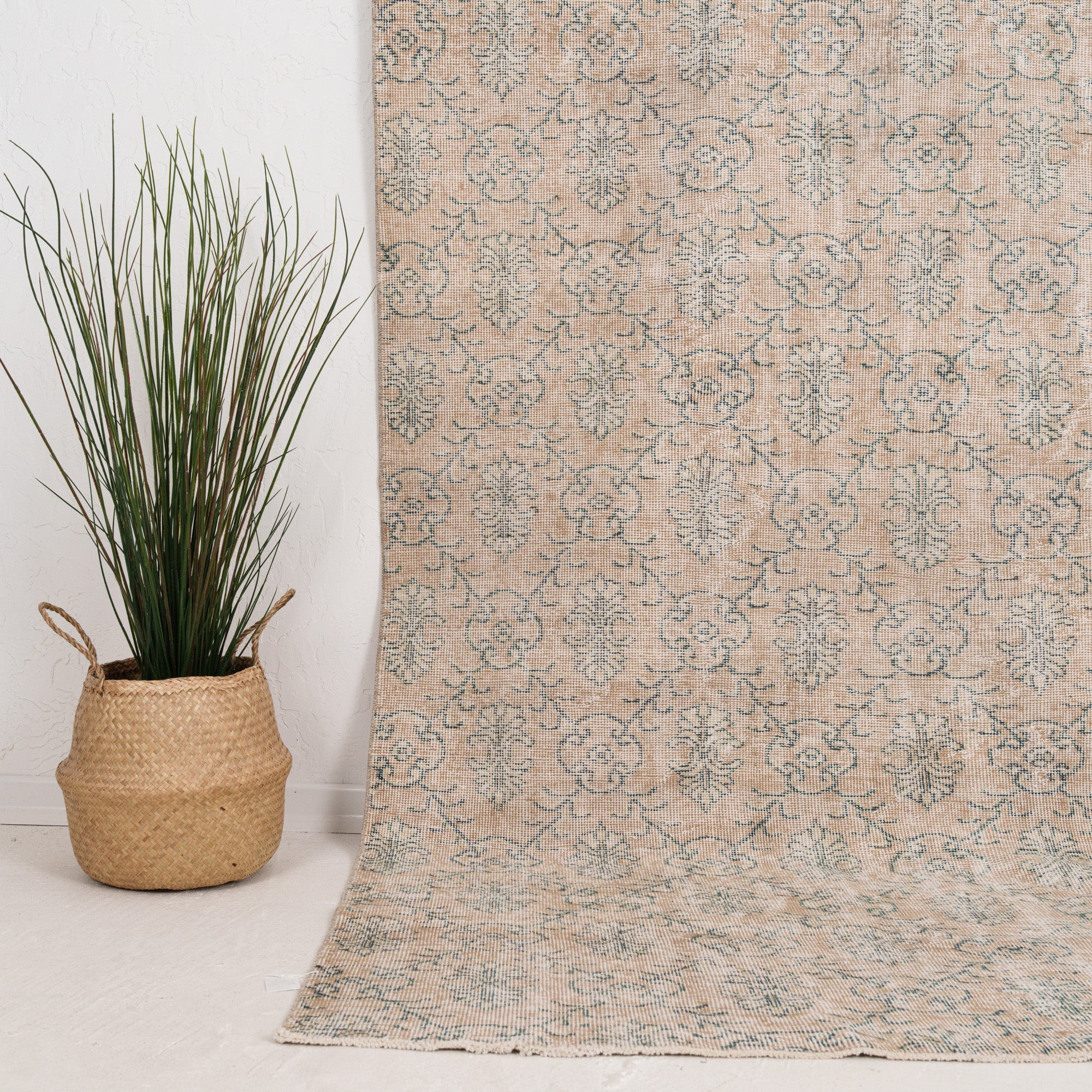Medium Green Antique Rug