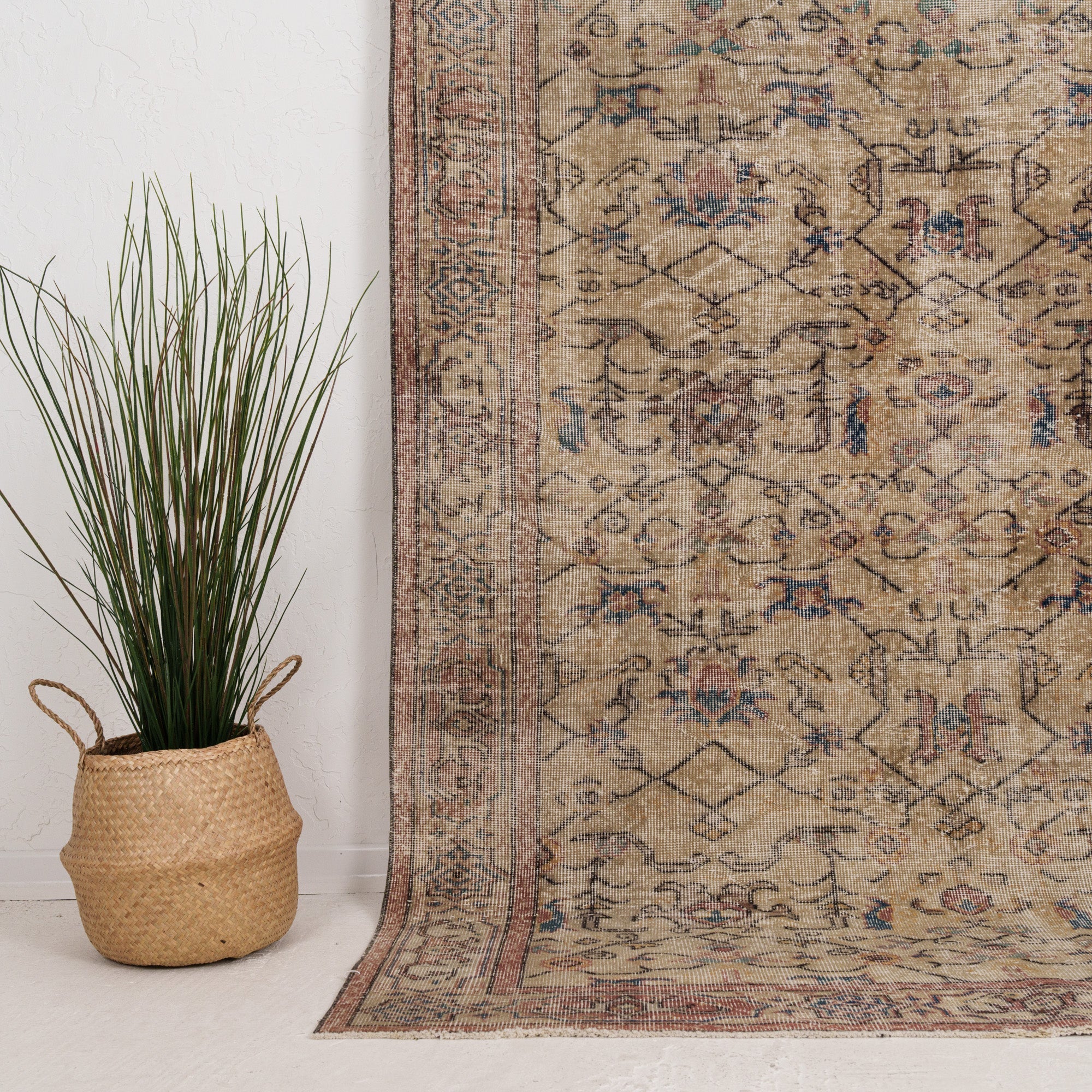 Medium Red Antique Rug