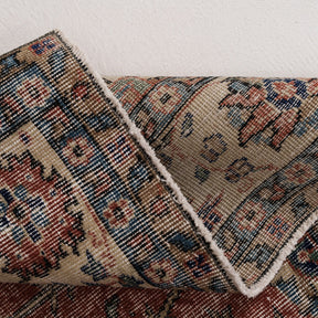 Geometric 7x10 Red Rug