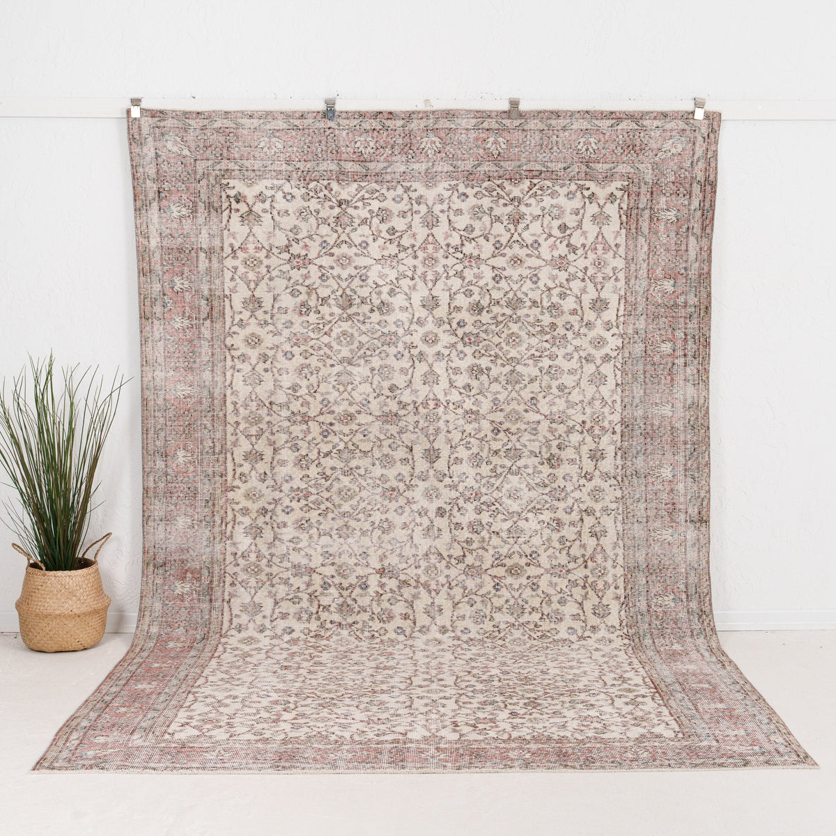Large Red Antique Rug