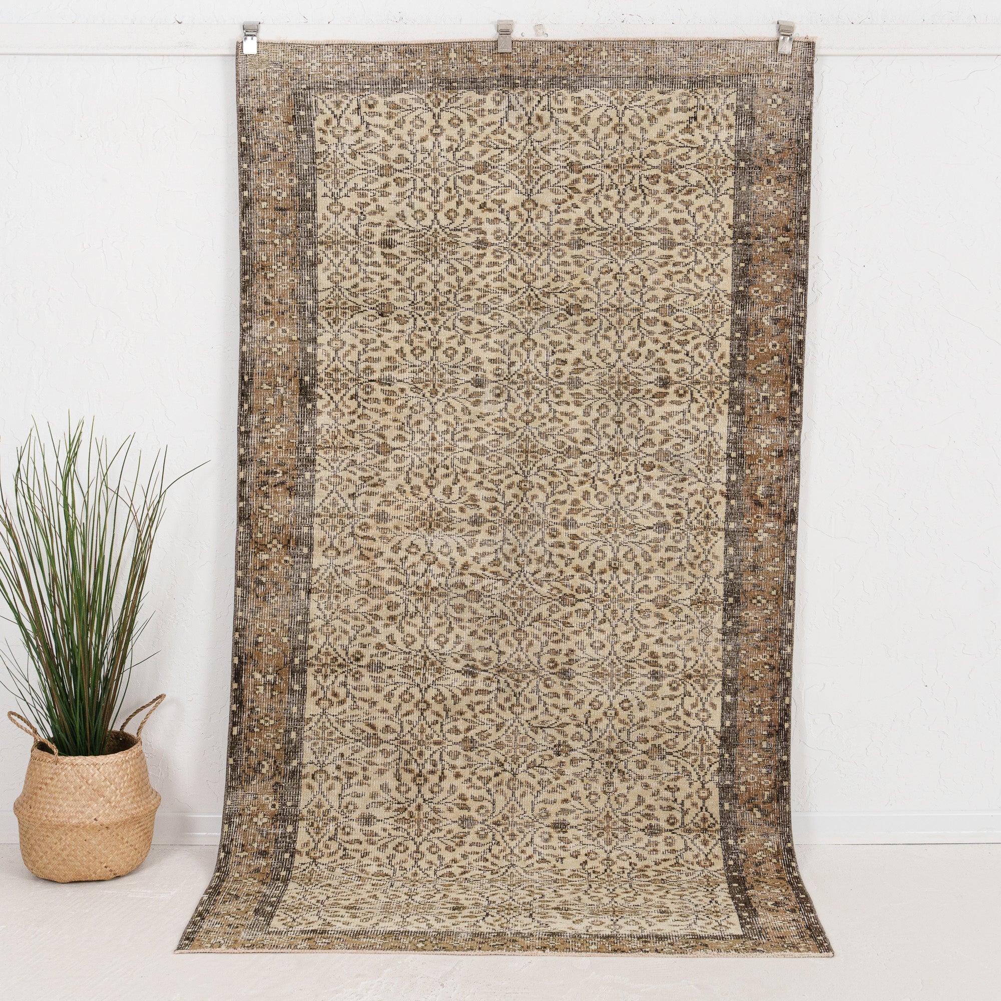 Medium Brown Antique Rug