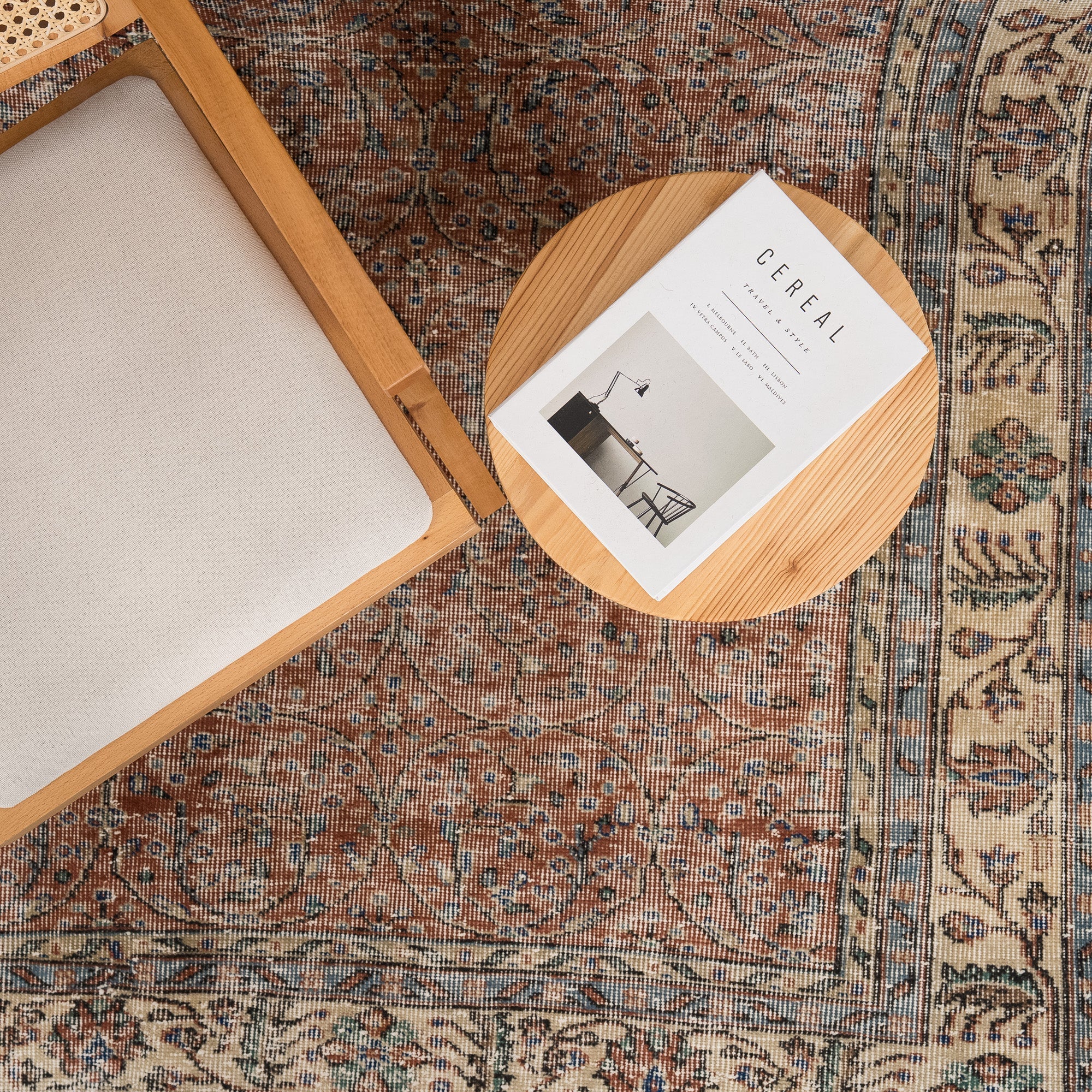 Elsinarae - Vintage Turkish Area Rug