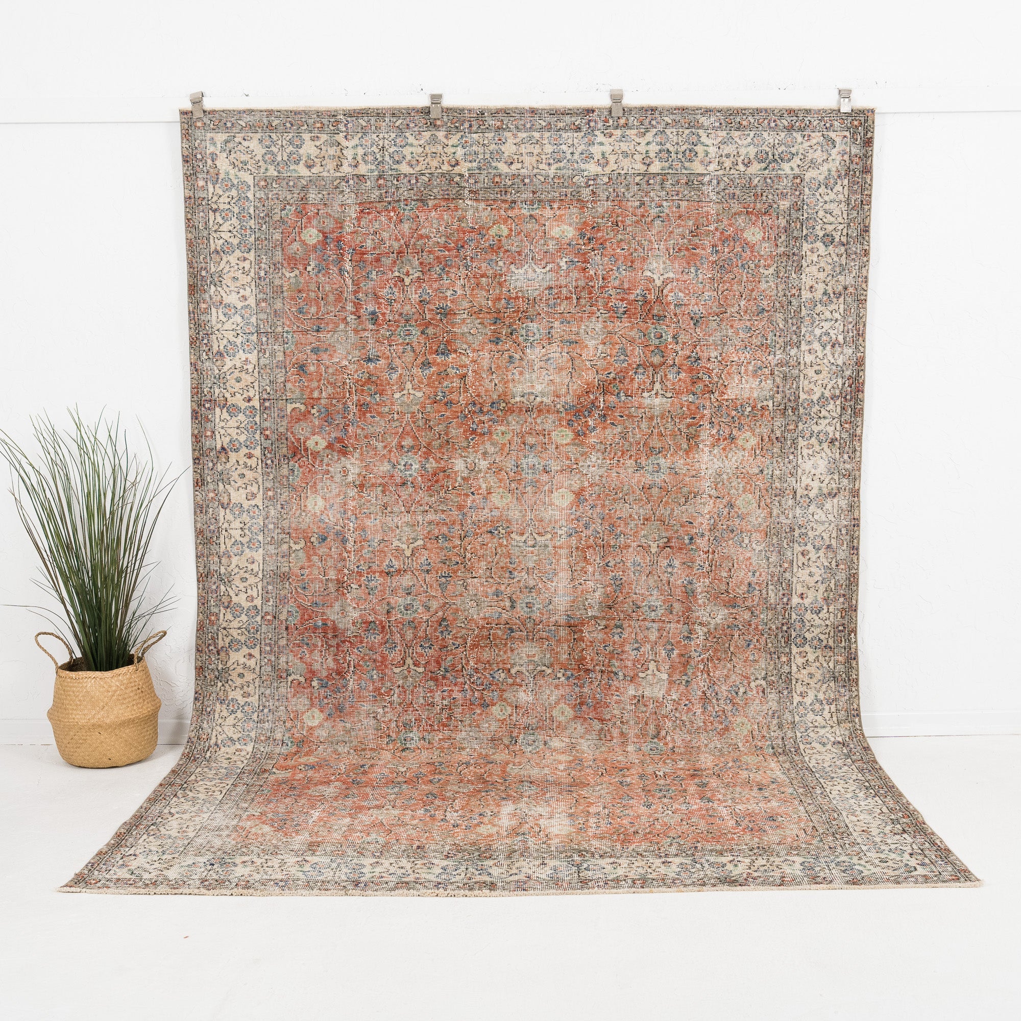 Soralia - Vintage Turkish Area Rug