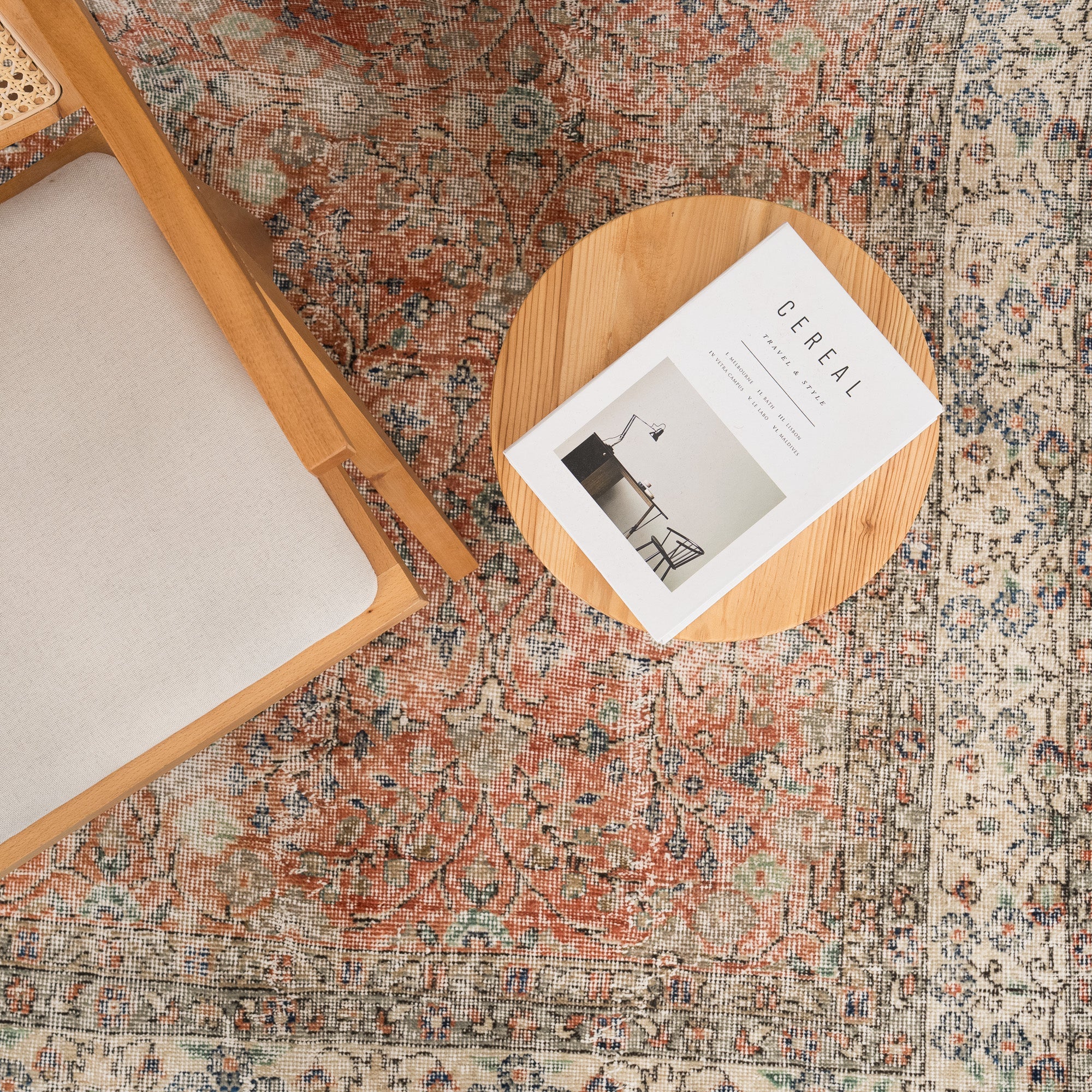 Soralia - Vintage Turkish Area Rug