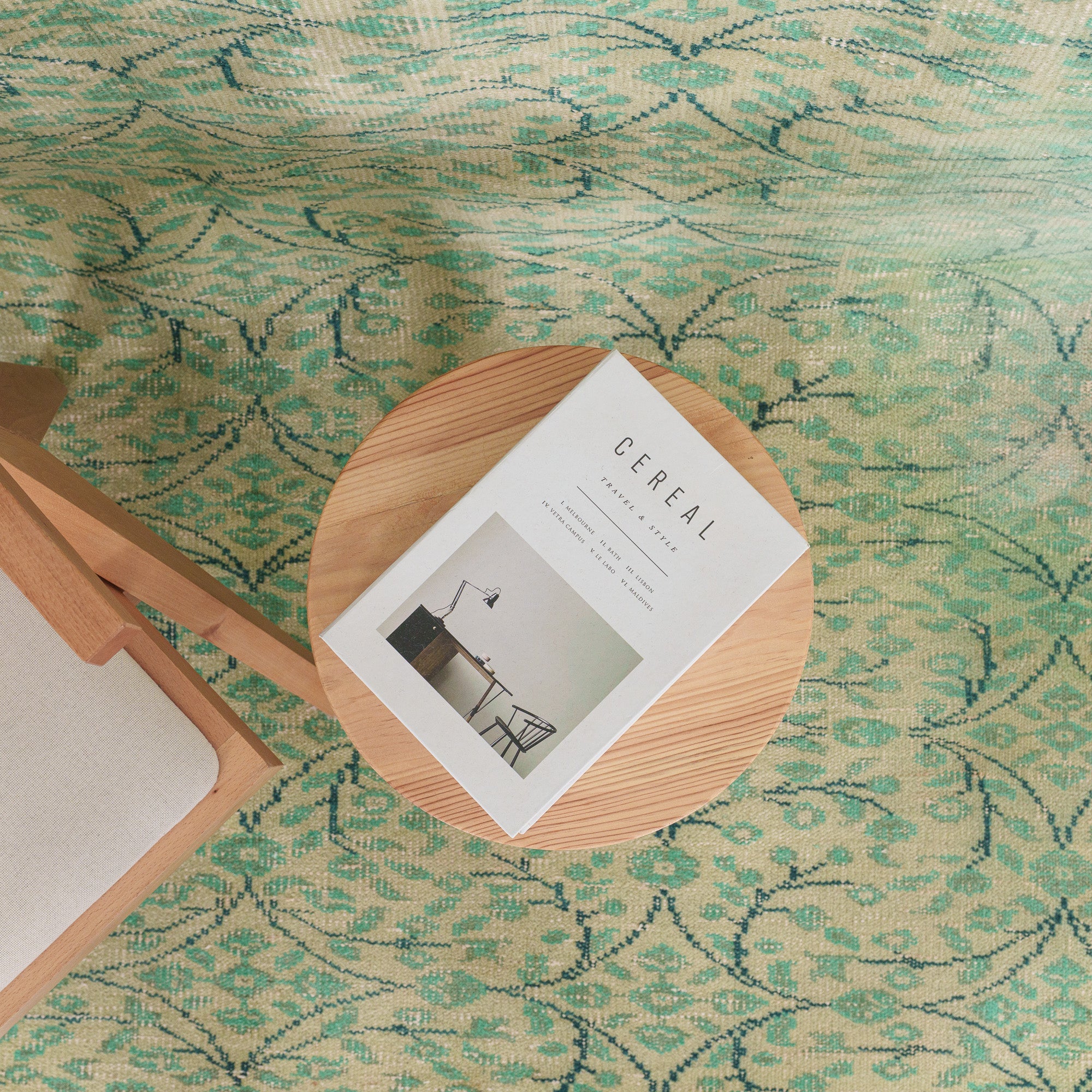 Delinis - Vintage Turkish Area Rug