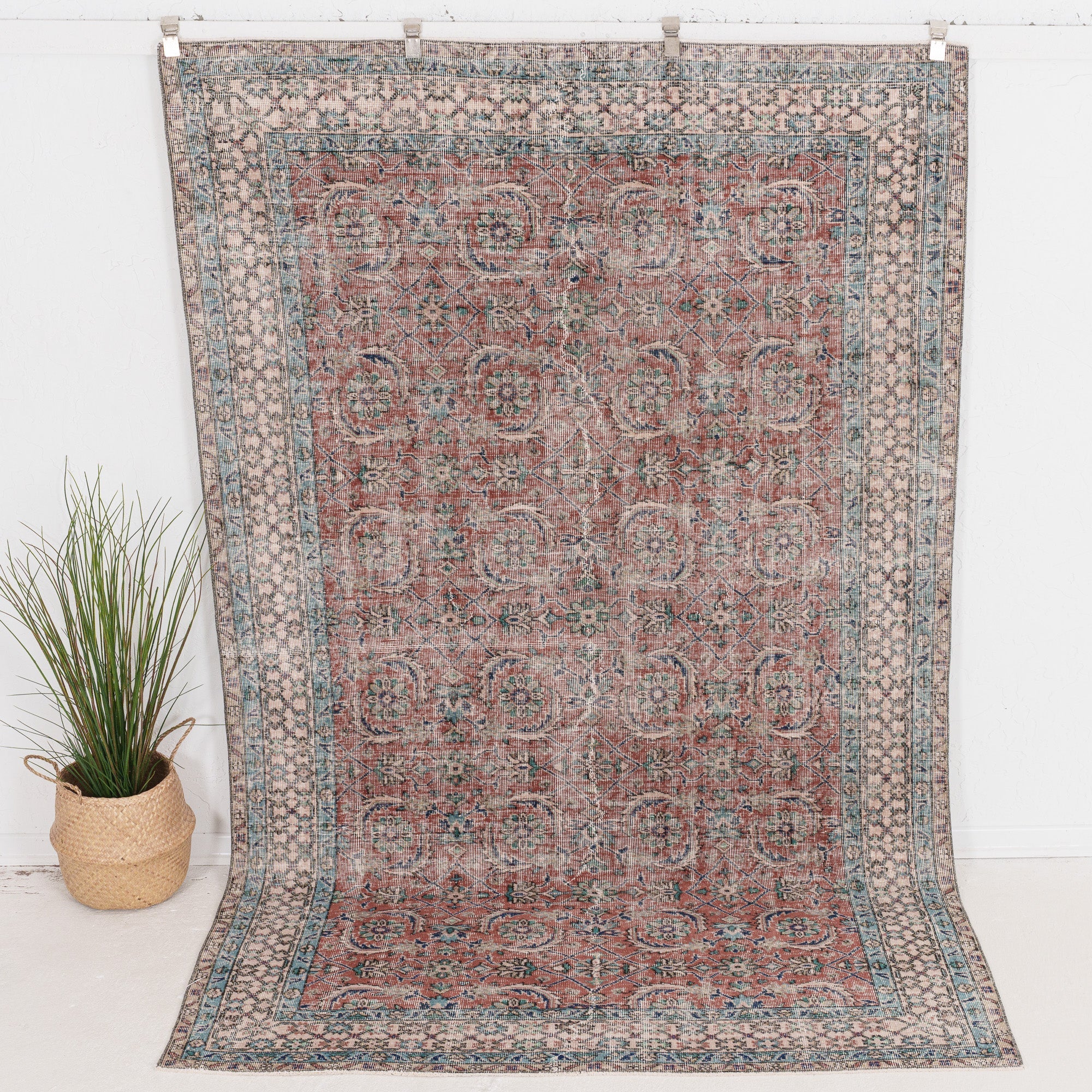 Brineline - Vintage Turkish Area Rug