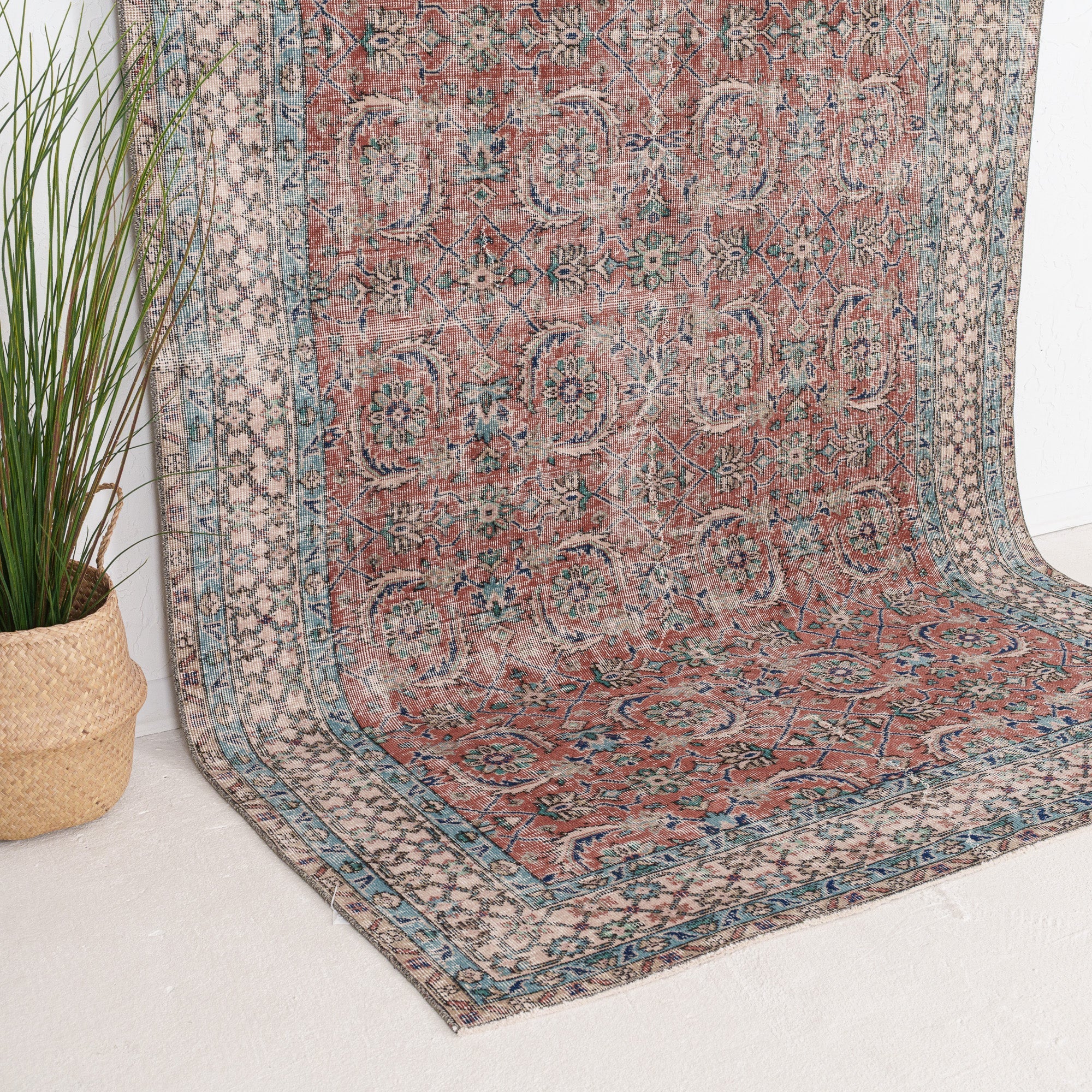 Brineline - Vintage Turkish Area Rug
