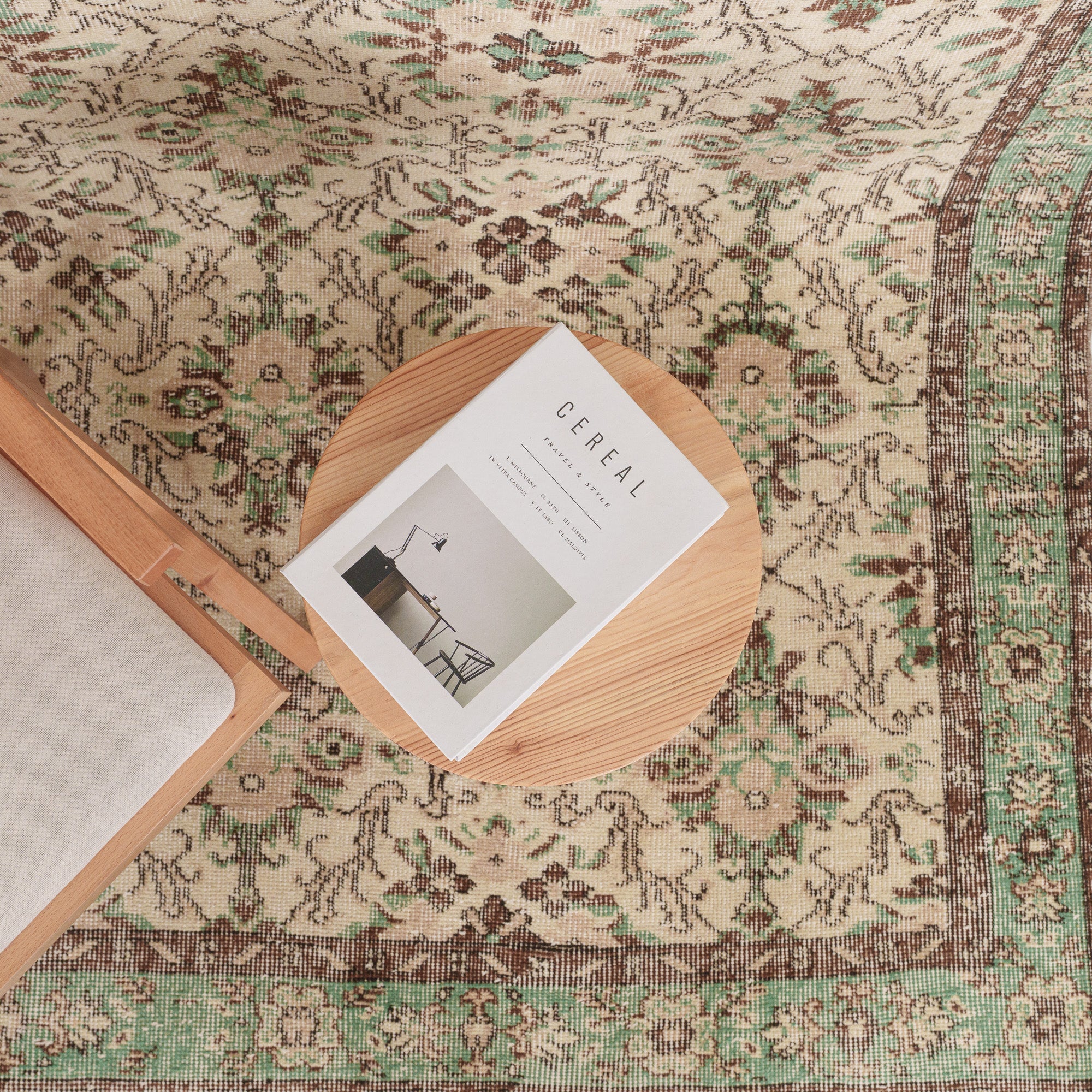 Brinelella - Vintage Turkish Area Rug