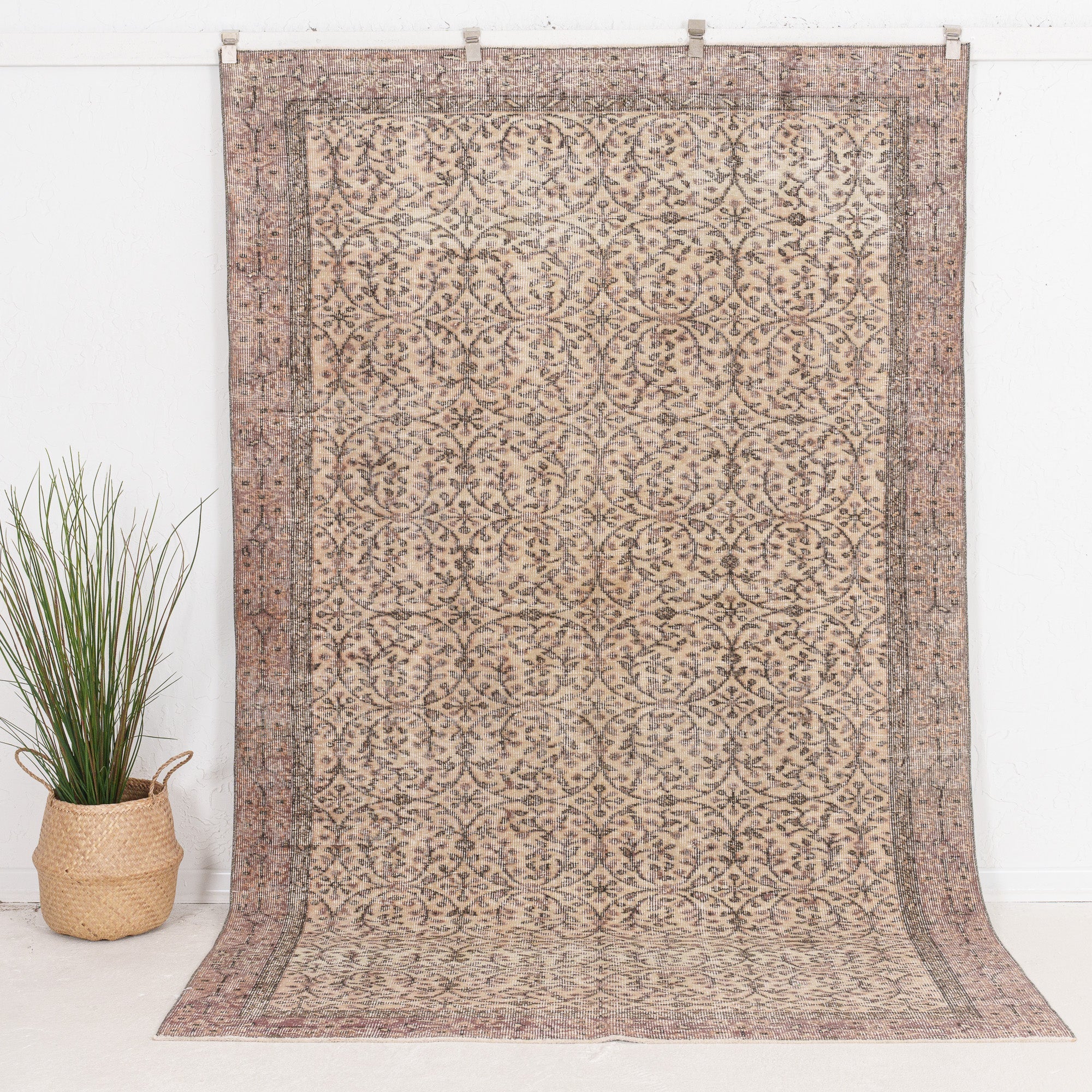 Brinelia - Vintage Turkish Area Rug