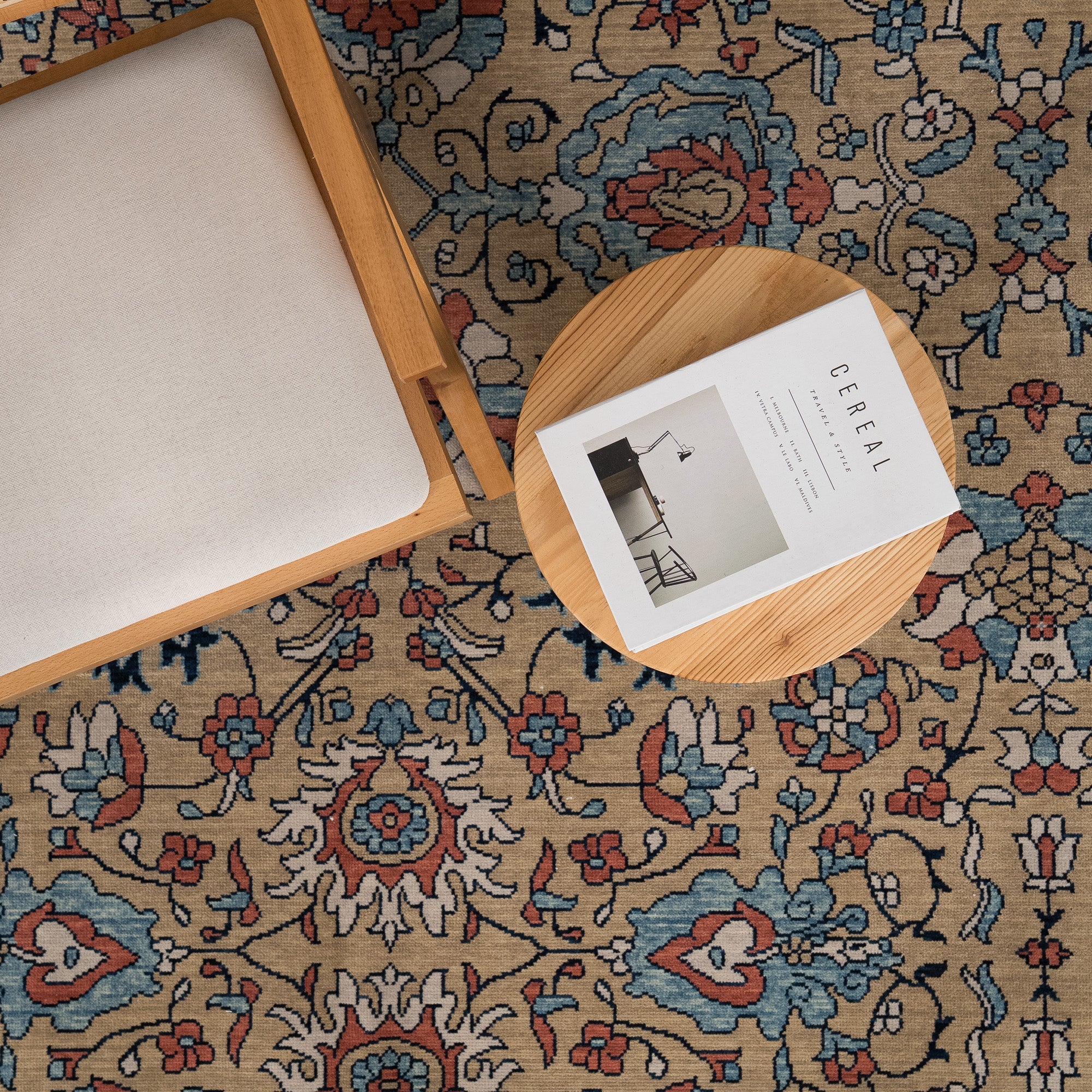Elvarielle - Vintage Turkish Area Rug