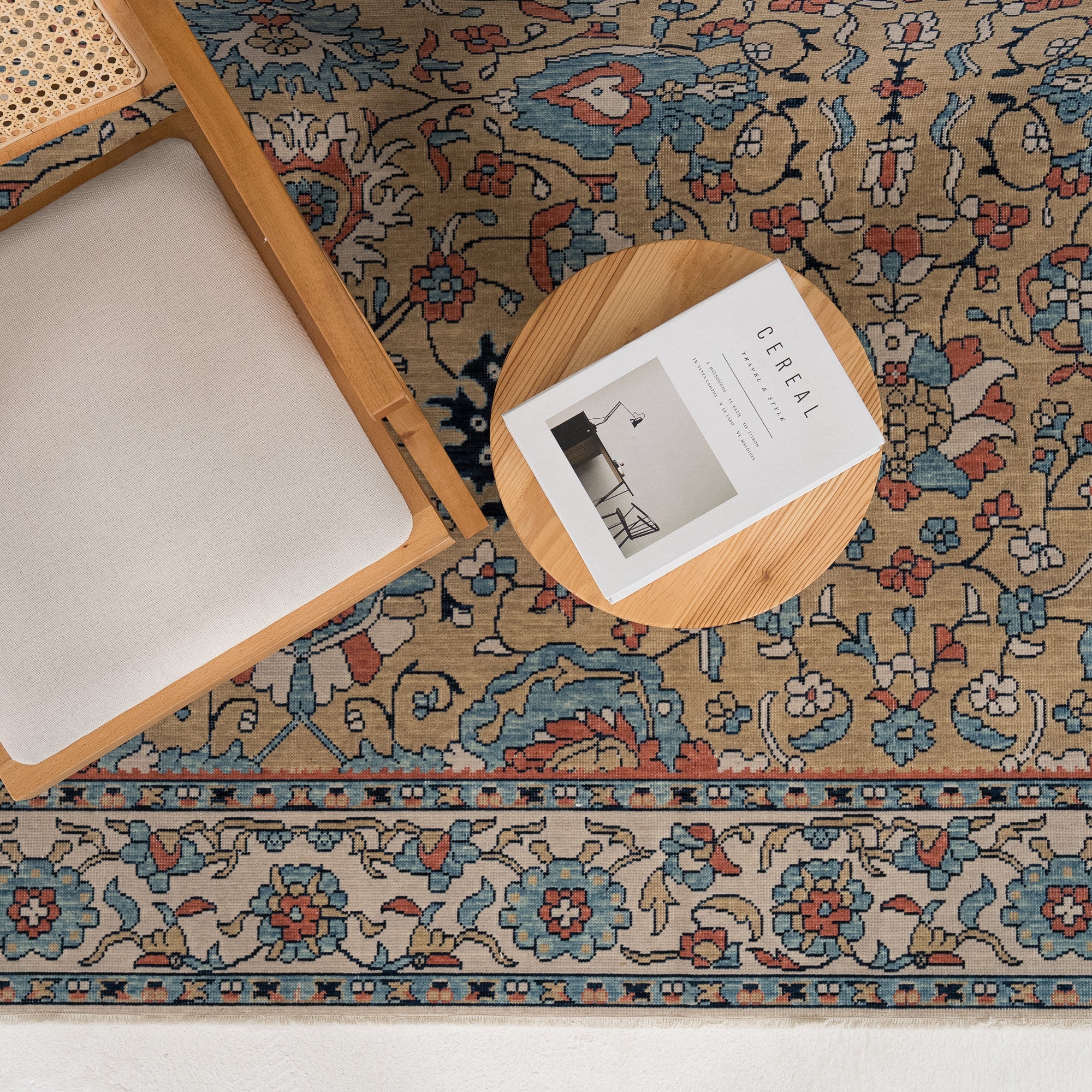 Feyralyn - Vintage Turkish Area Rug