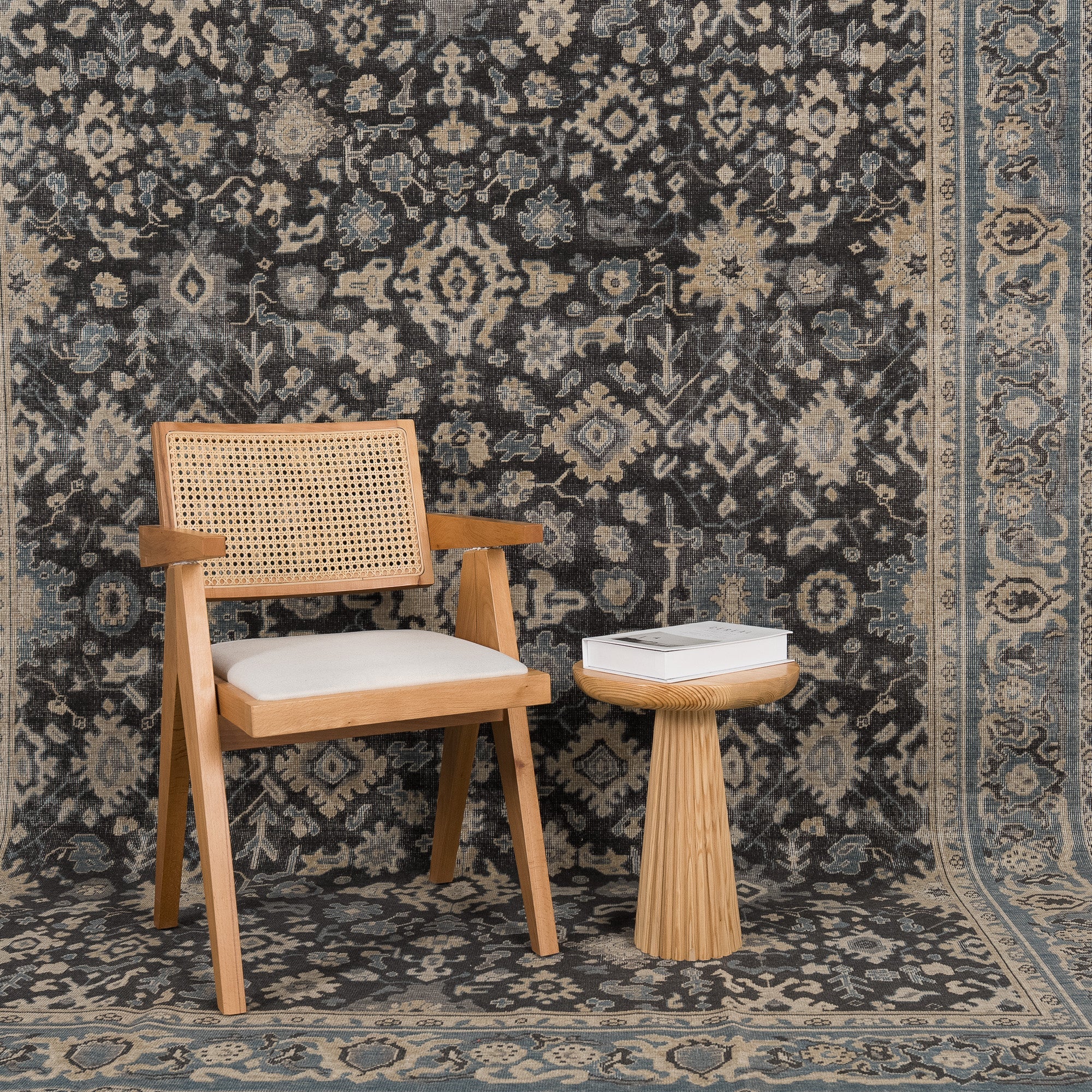 Telynora - Vintage Turkish Area Rug
