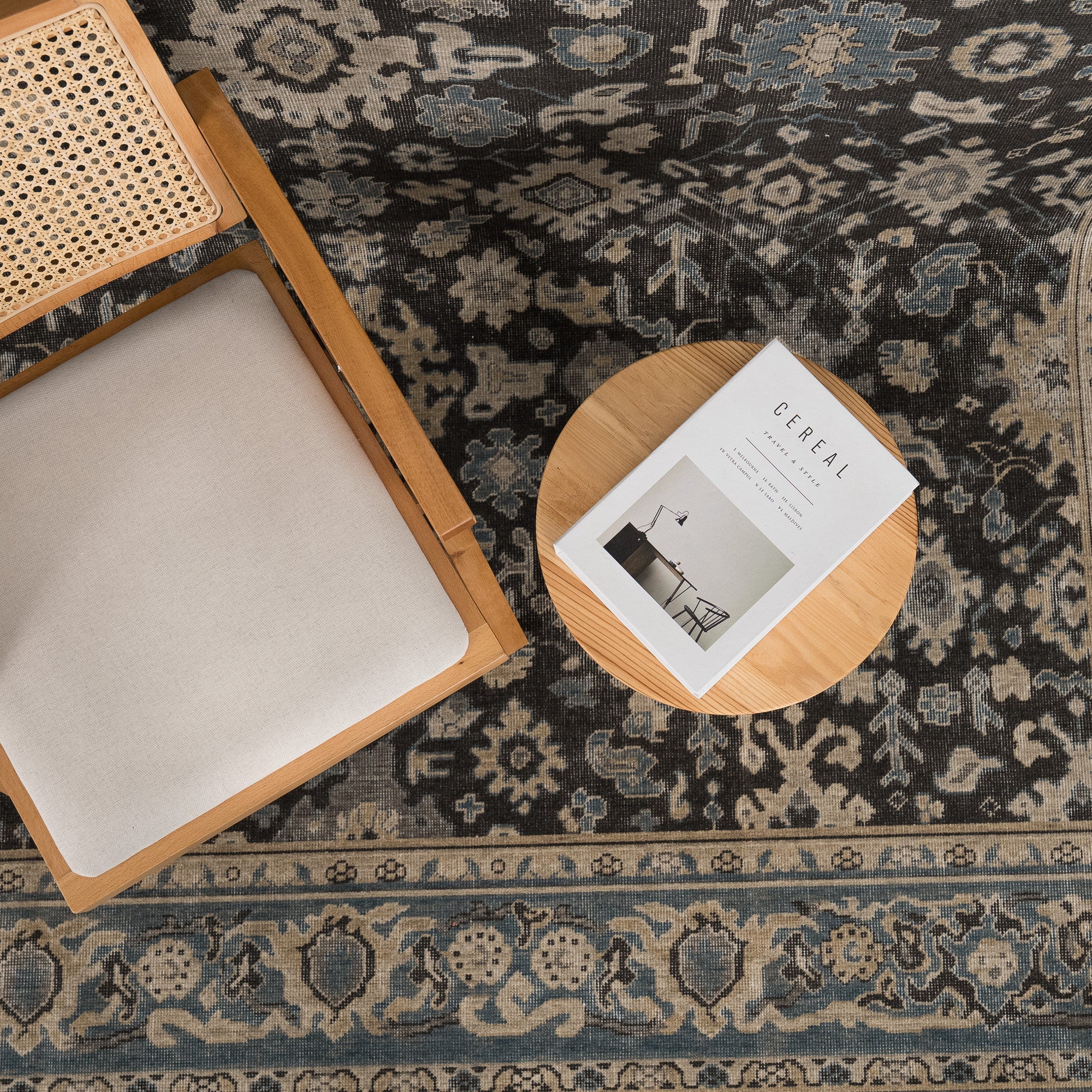 Telynora - Vintage Turkish Area Rug