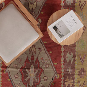 Qaelinena - Vintage Turkish Area Rug