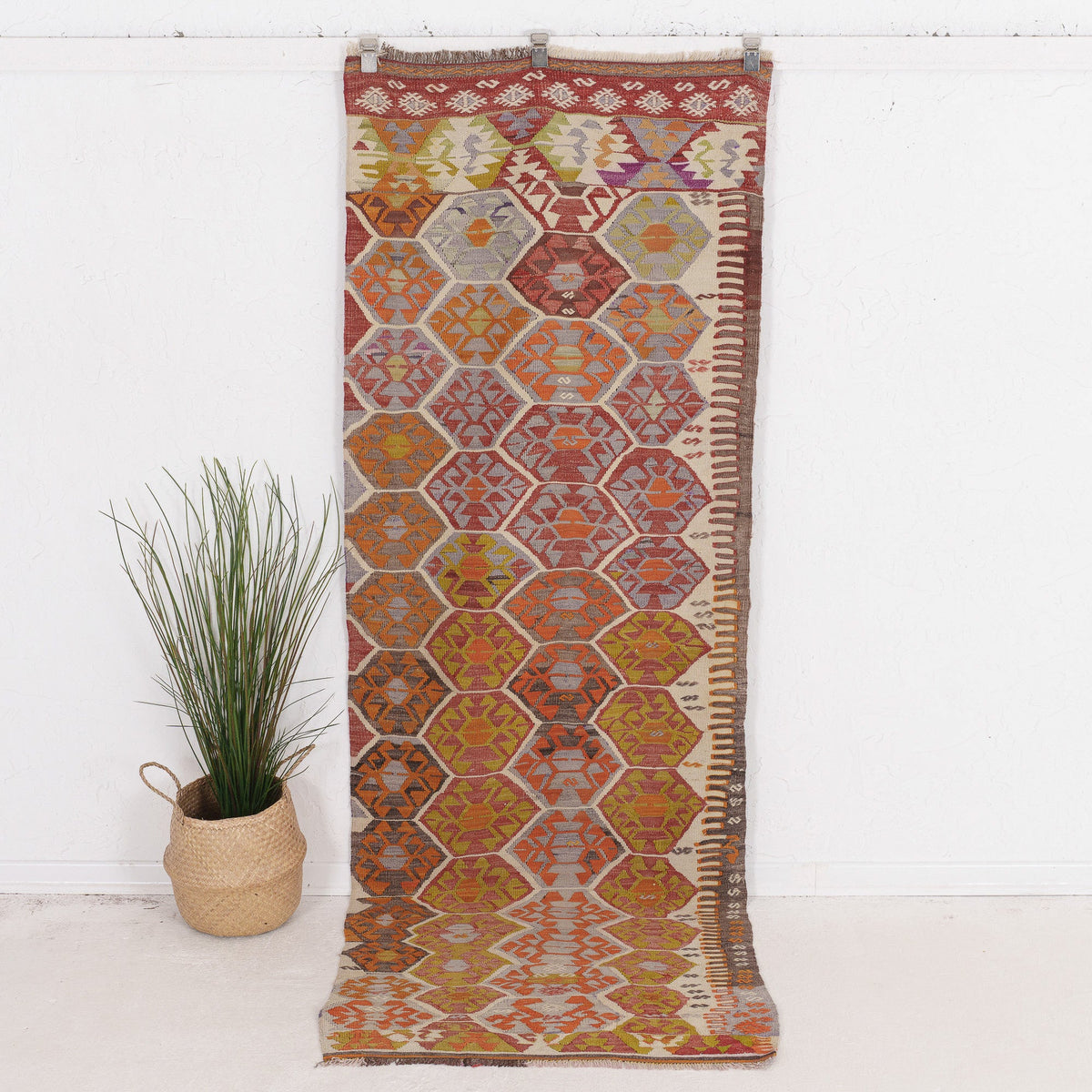 Naelisaria - Vintage Turkish Runner Rug