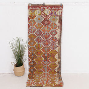 Naelisaria - Vintage Turkish Runner Rug