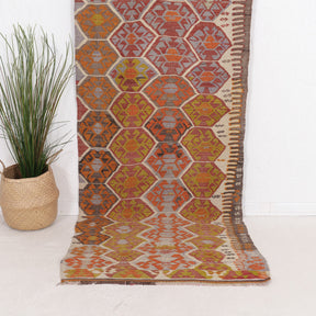 Naelisaria - Vintage Turkish Runner Rug
