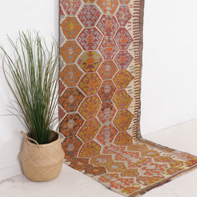 Naelisaria - Vintage Turkish Runner Rug