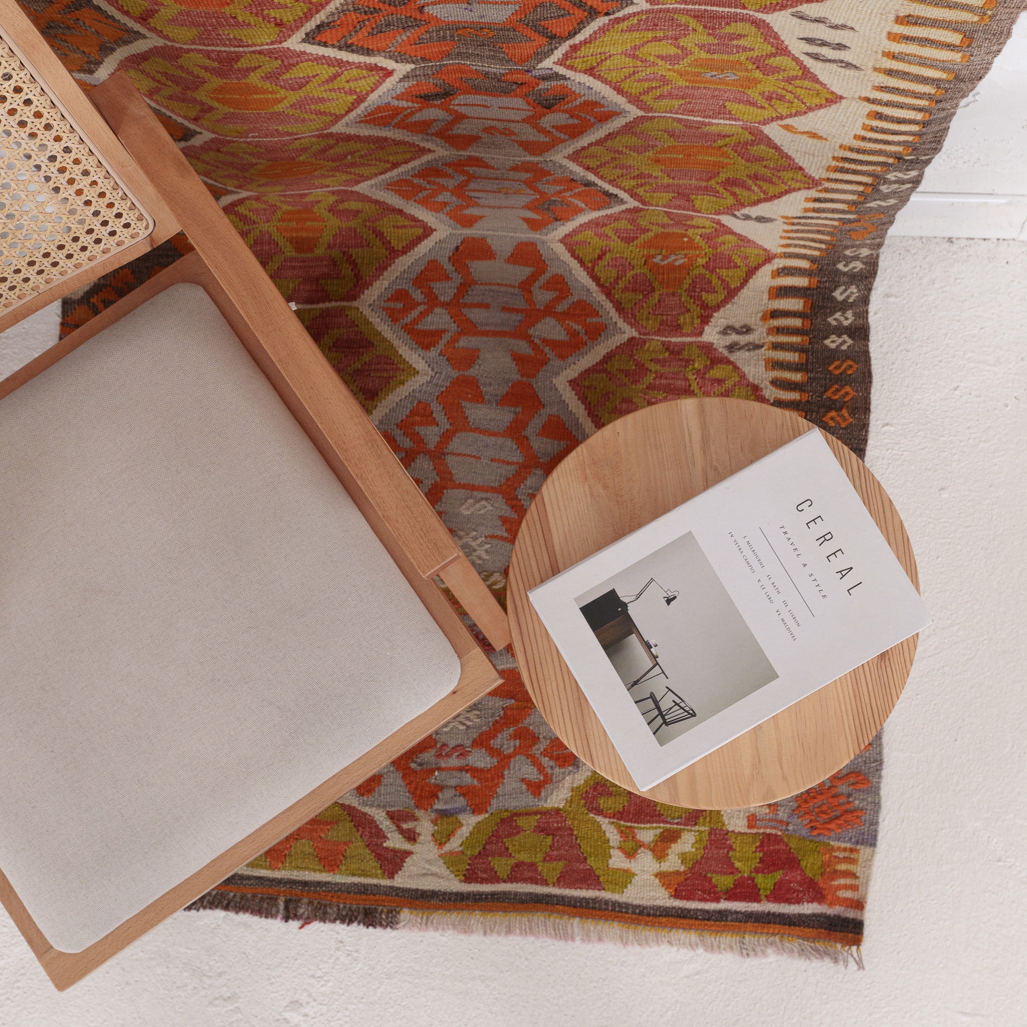 Naelisaria - Vintage Turkish Runner Rug