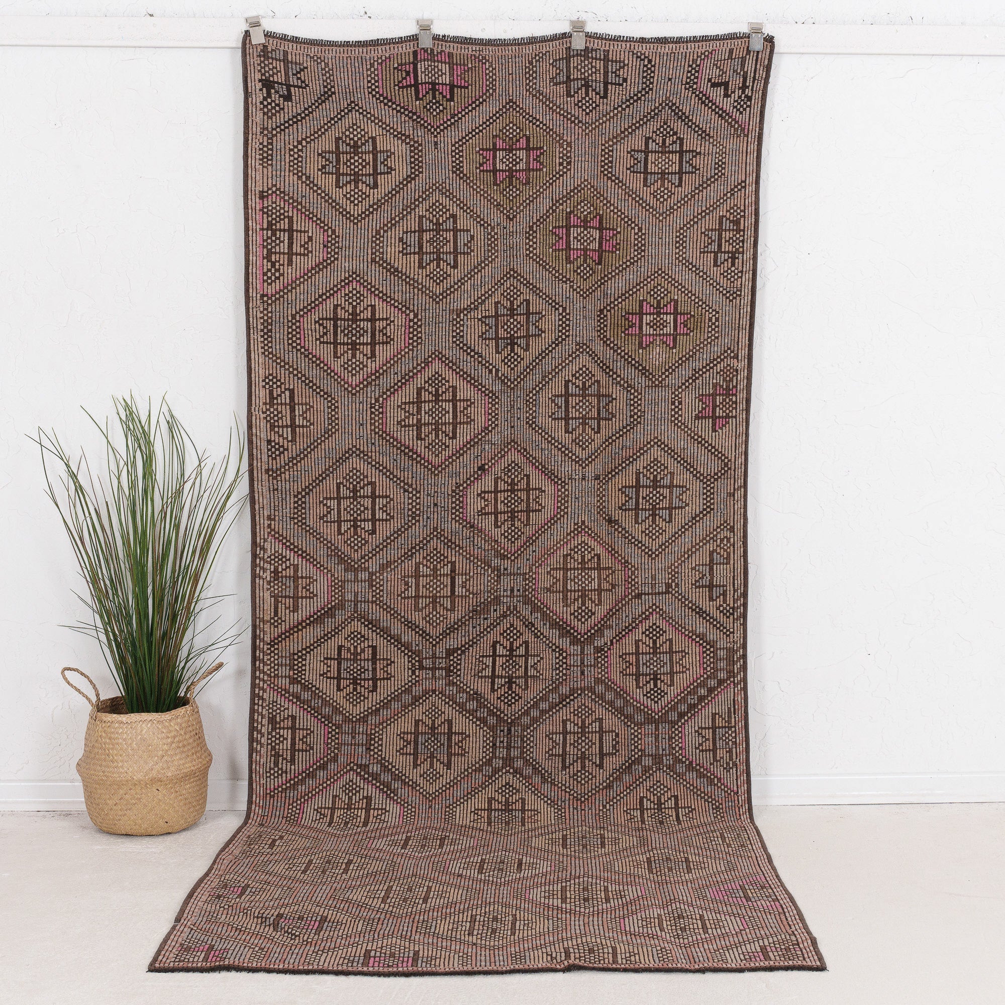 Orielella - Vintage Turkish Runner Rug