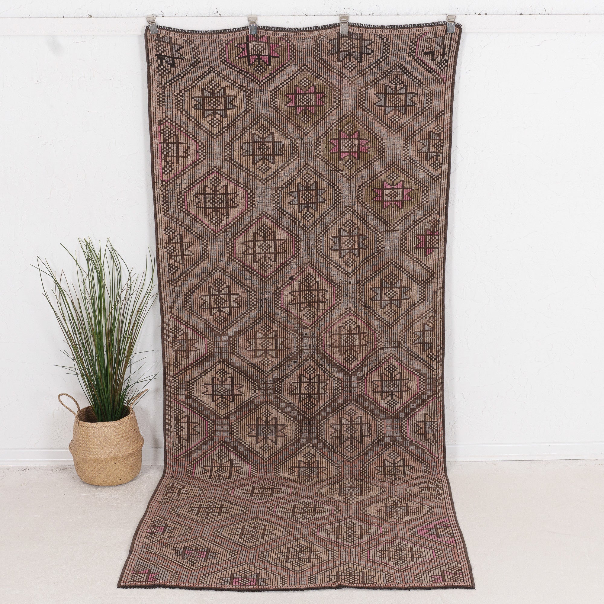 Orielella - Vintage Turkish Runner Rug