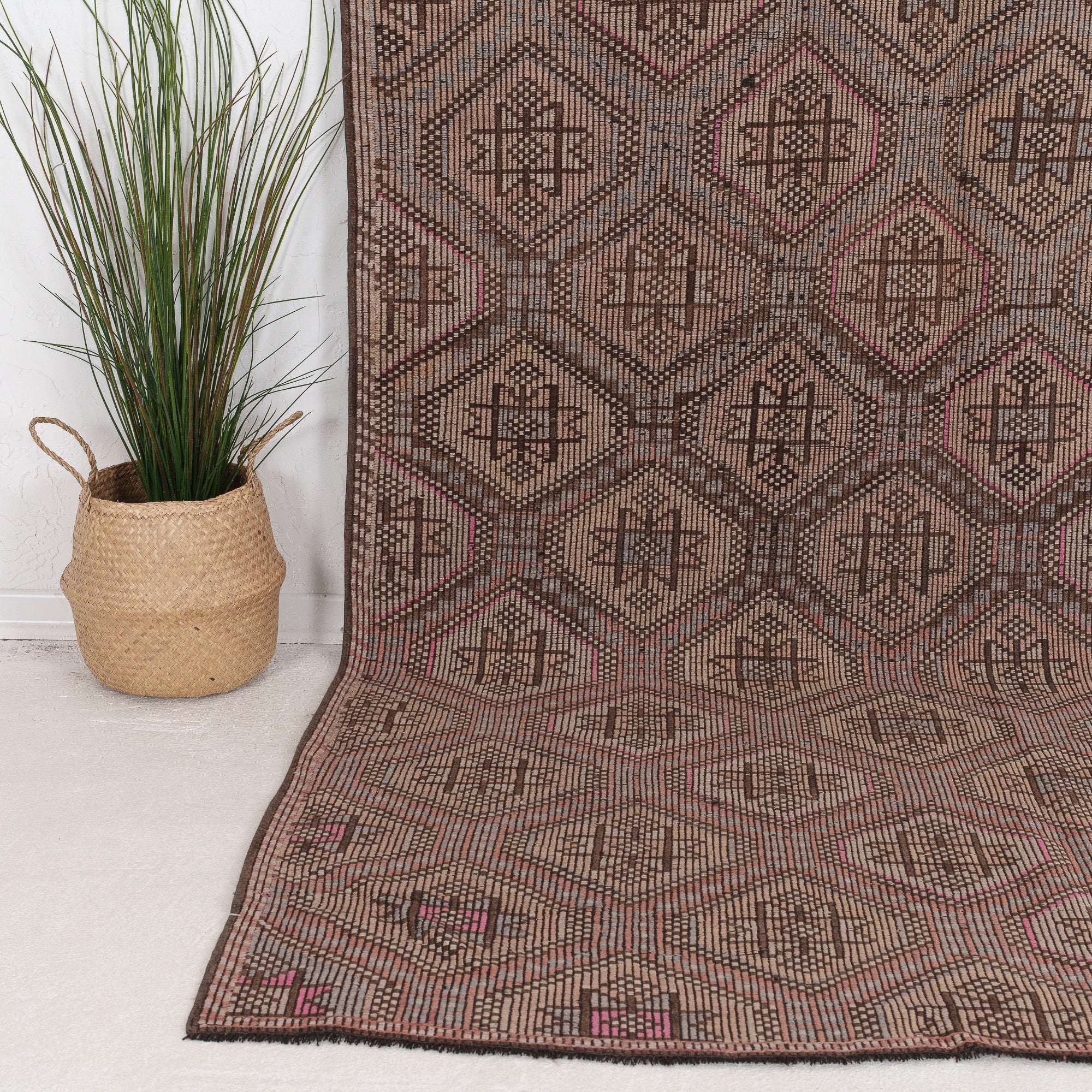 Orielella - Vintage Turkish Runner Rug