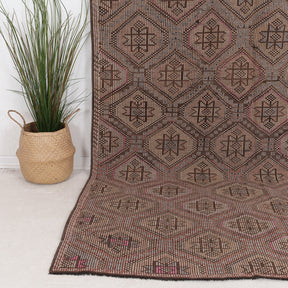 Orielella - Vintage Turkish Runner Rug