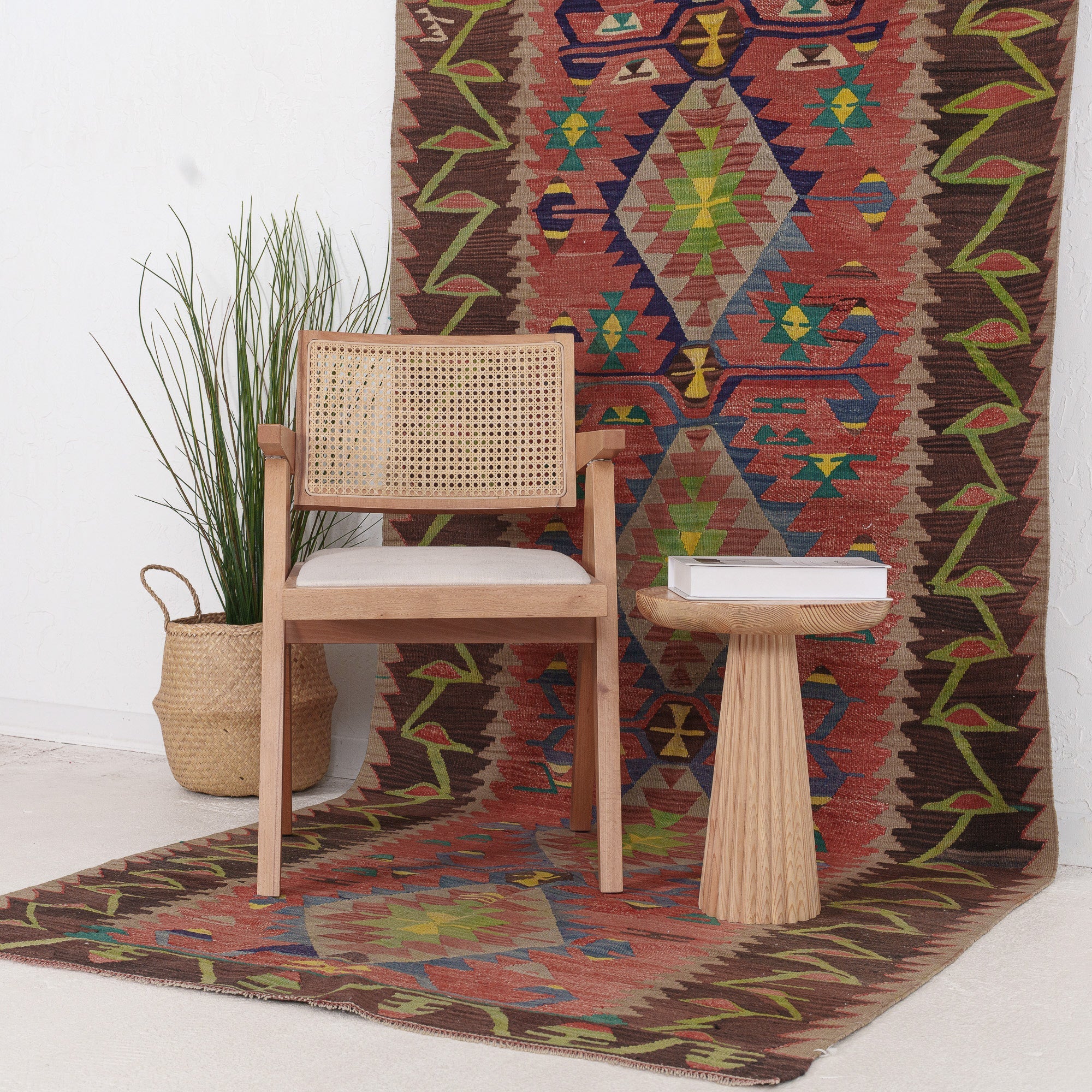 Orielena - Vintage Turkish Runner Rug