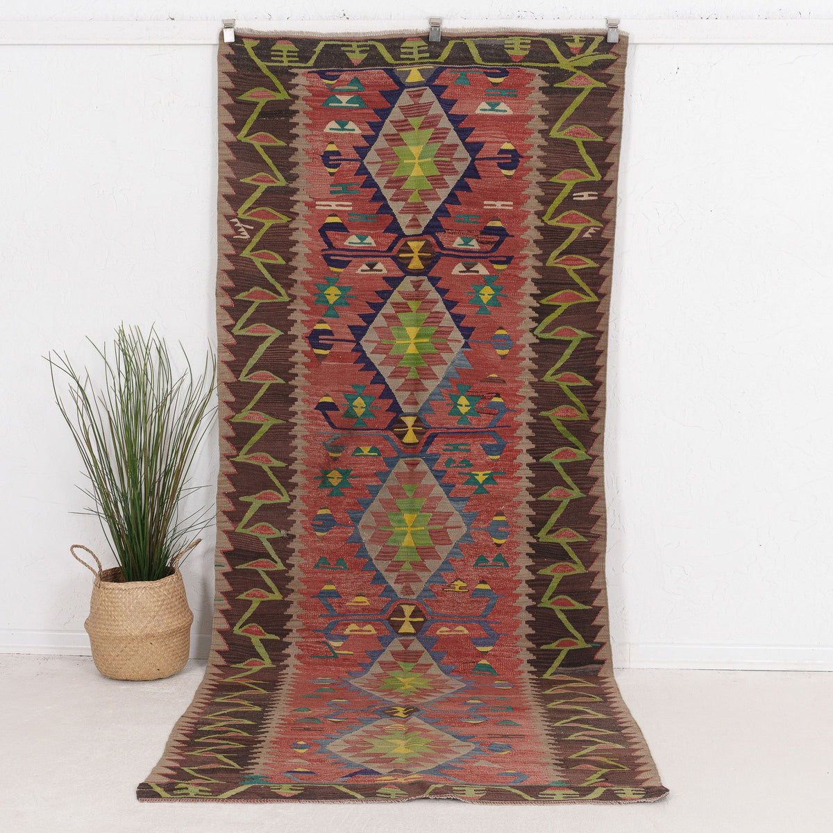 Orielena - Vintage Turkish Runner Rug
