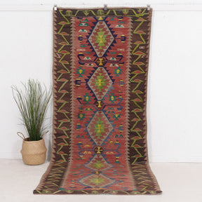 Orielena - Vintage Turkish Runner Rug