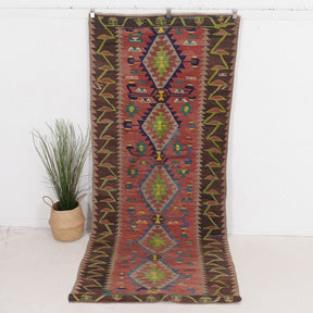 Orielena - Vintage Turkish Runner Rug