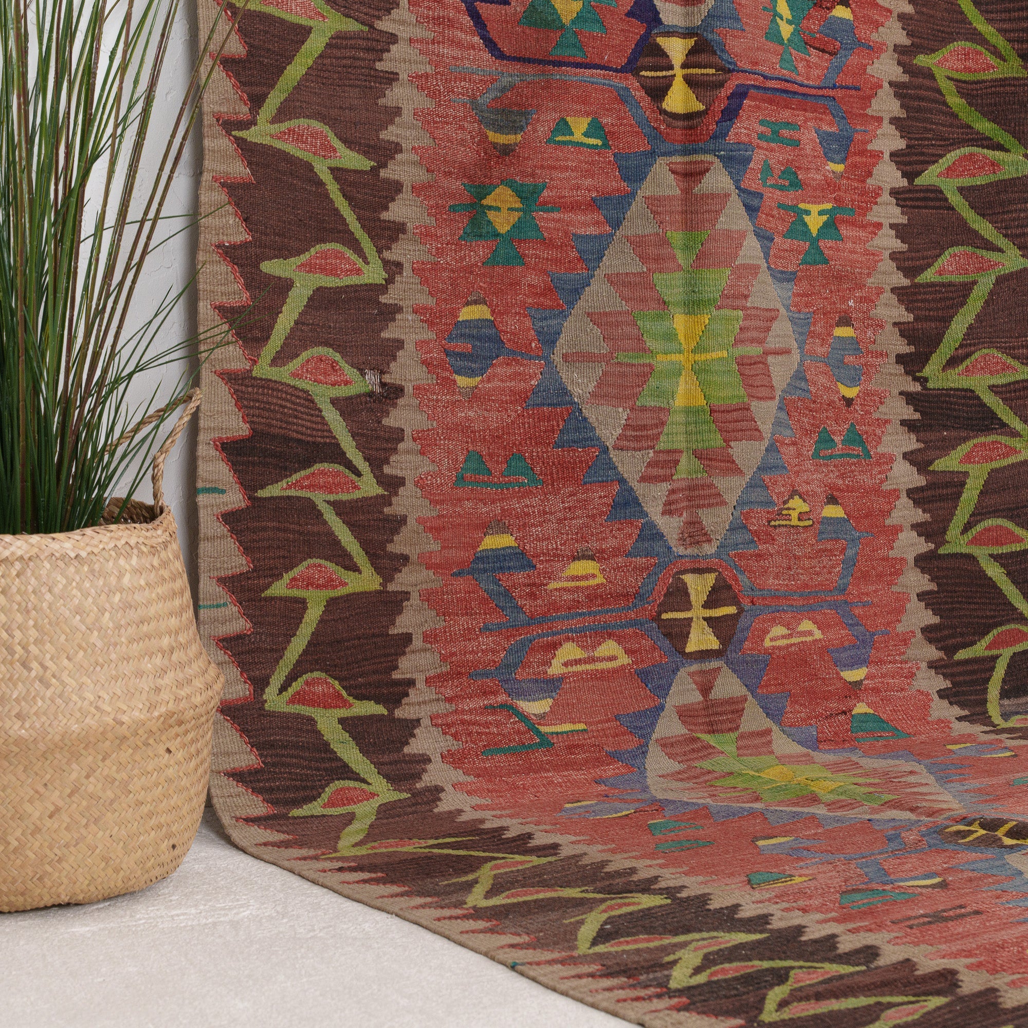 Orielena - Vintage Turkish Runner Rug