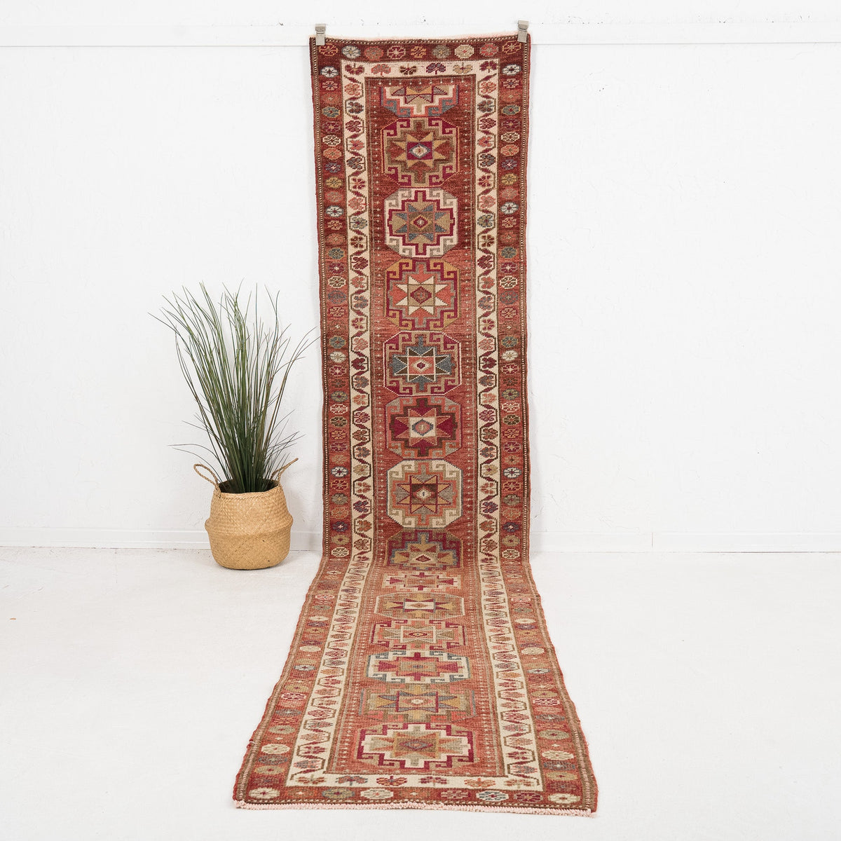 Fiorayne - Vintage Turkish Runner Rug