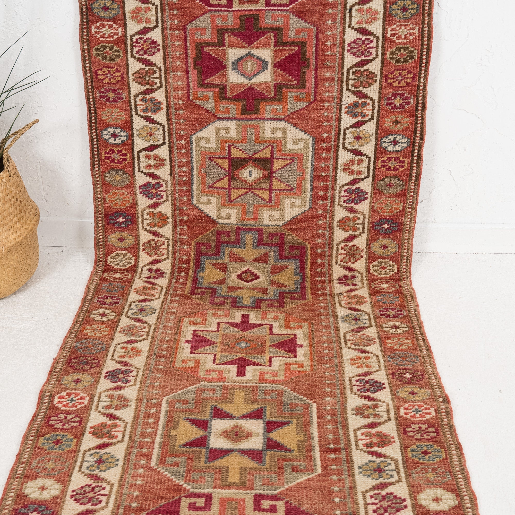Fiorayne - Vintage Turkish Runner Rug