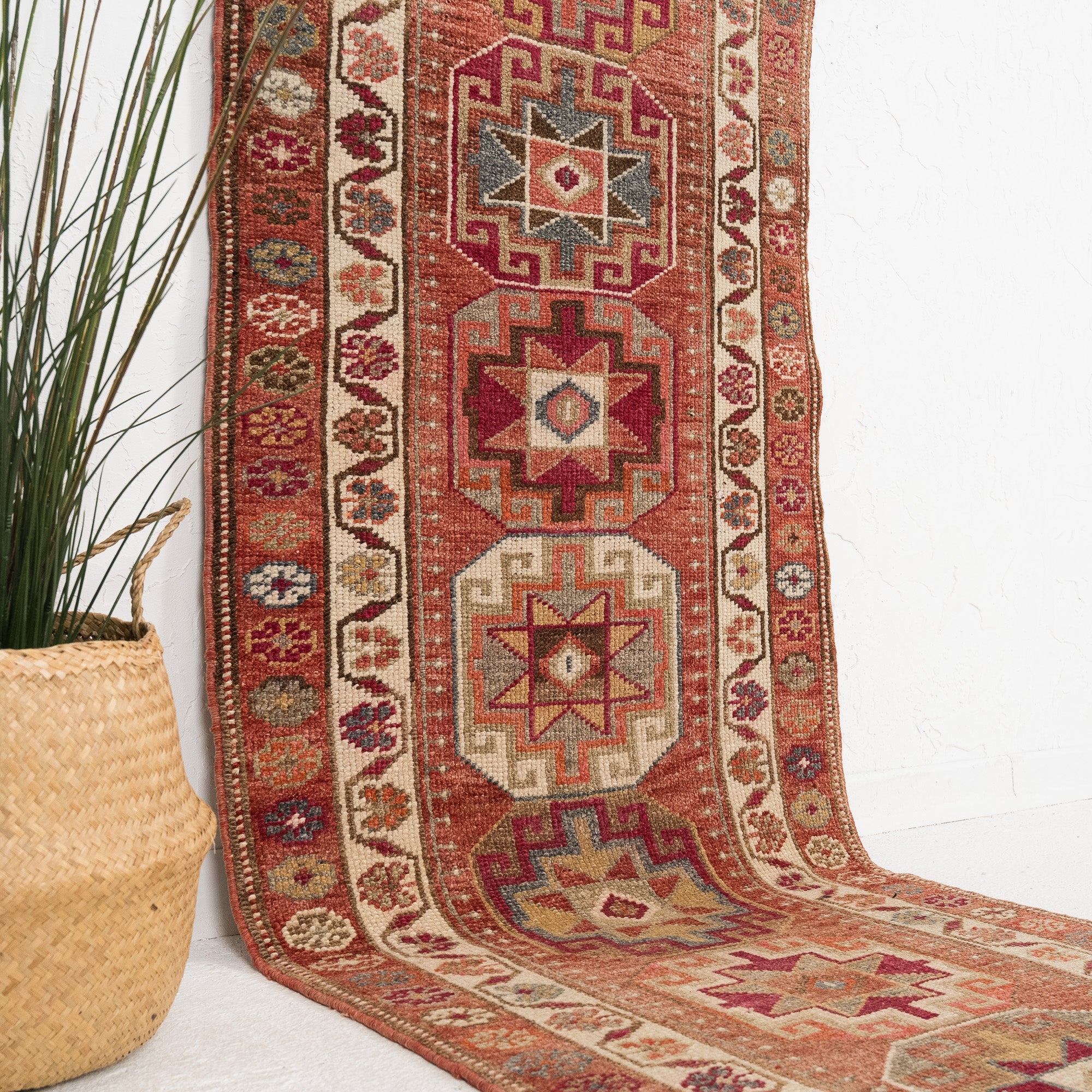 Fiorayne - Vintage Turkish Runner Rug