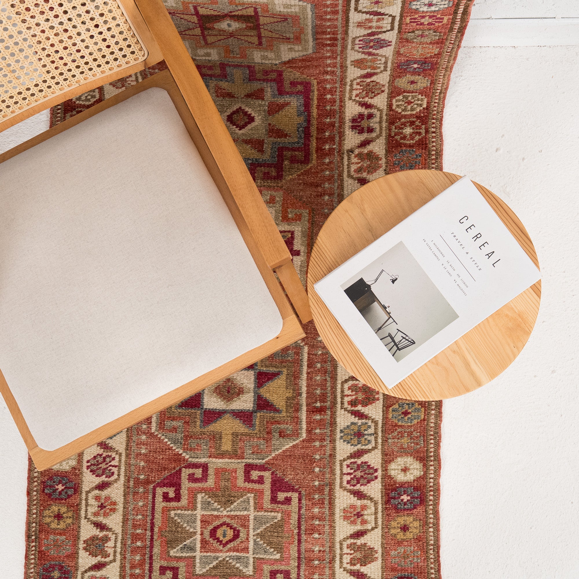 Fiorayne - Vintage Turkish Runner Rug
