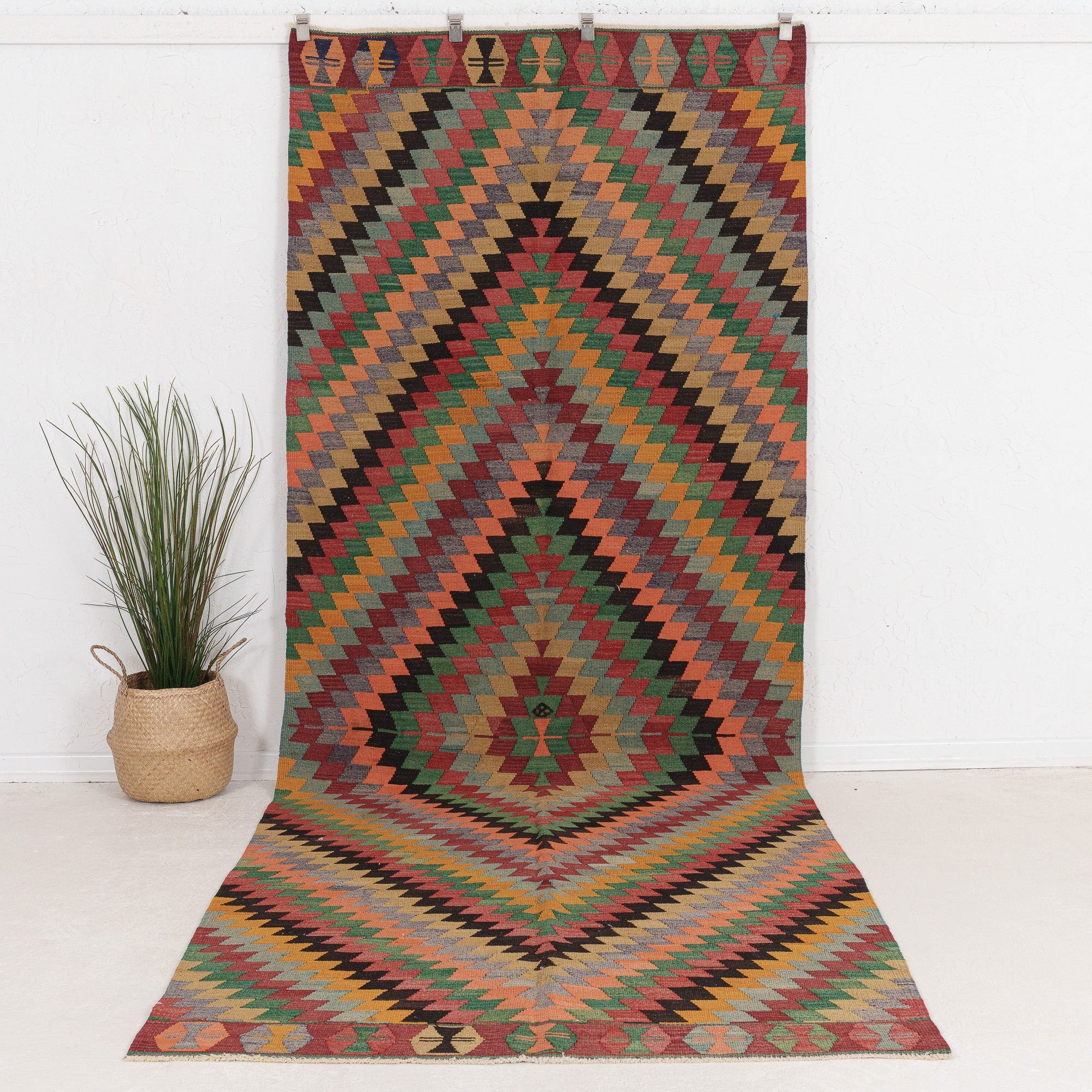 Taelysa - Vintage Turkish Runner Rug