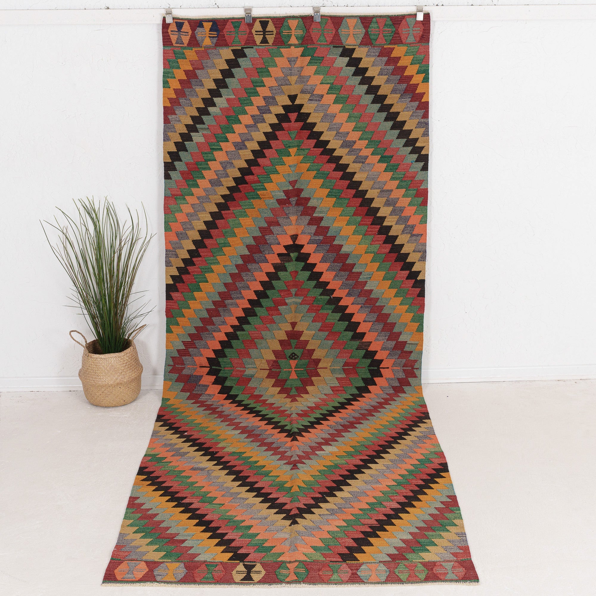 Taelysa - Vintage Turkish Runner Rug