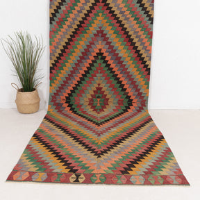 Taelysa - Vintage Turkish Runner Rug