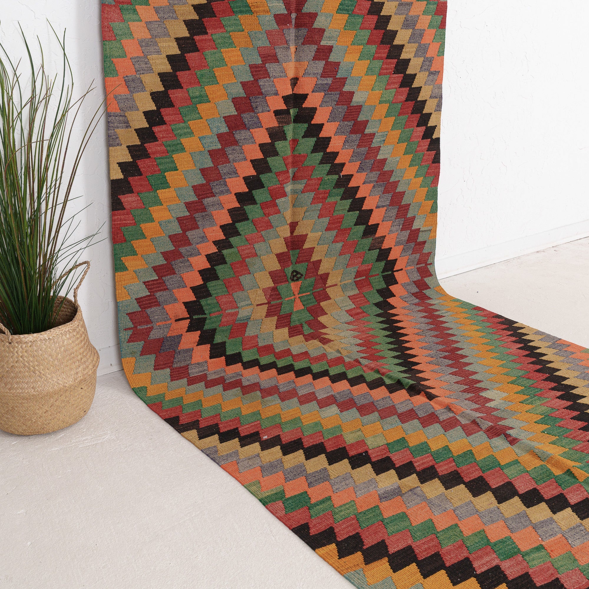 Taelysa - Vintage Turkish Runner Rug